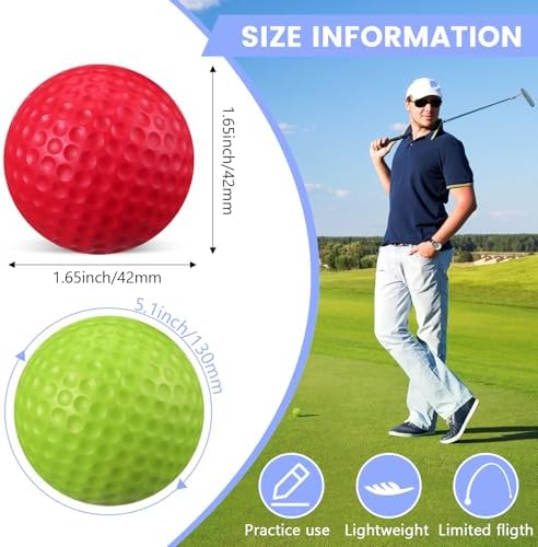 Junkin Foam Golf Practice Training Balls - Image 2