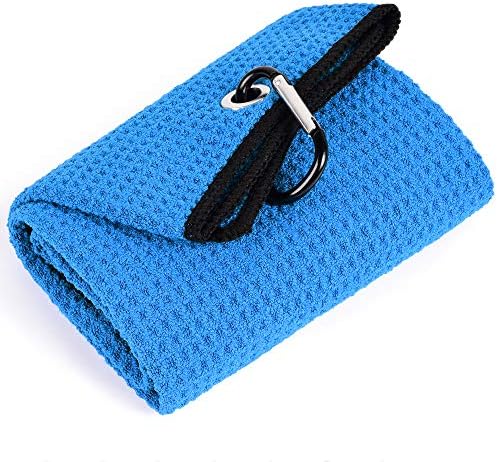Mile High Life Tri-fold Golf Towel | 16" X 24" | Premium Microfiber Fabric | by MileHighLife