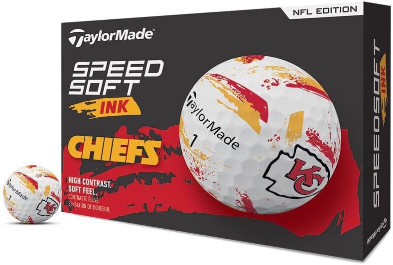TaylorMade Golf Speed Soft Ink NFL Golf Balls by Unknown