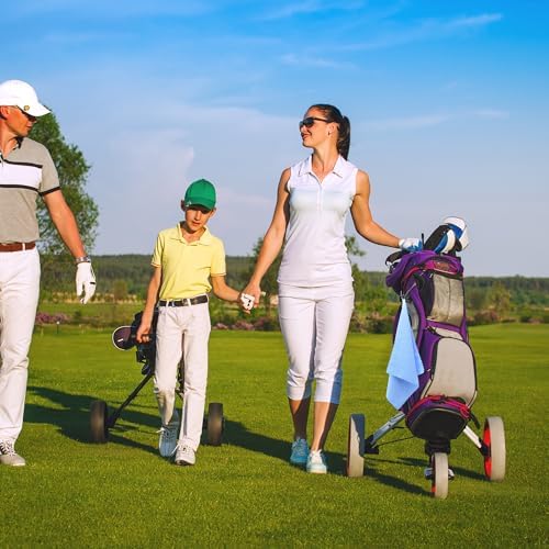 6 Pcs Golf Bag Towels, Microfiber Waffle Pattern - Image 6