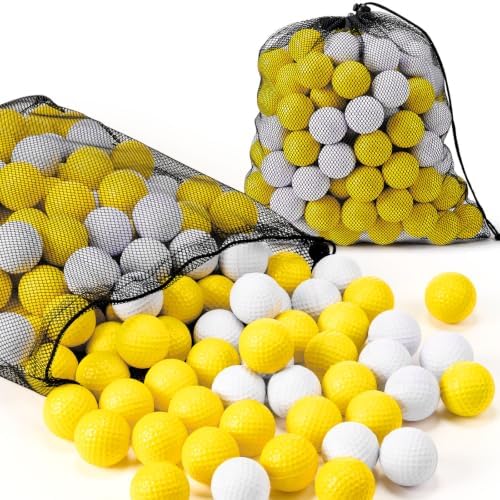 200 Pcs Foam Golf Practice Balls Bulk by PullCrease