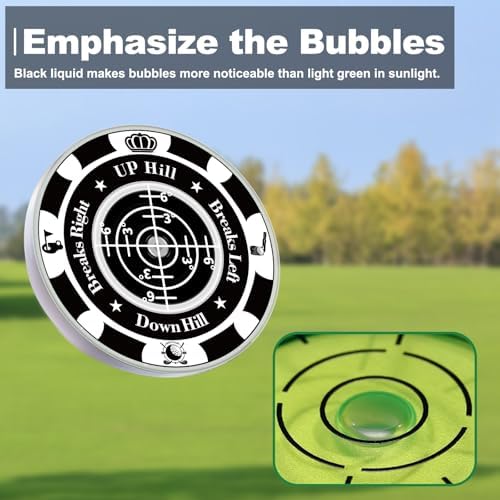 2 Pack Golf Green Reader, Ball Marker - Image 2