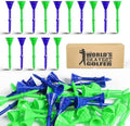 FINGER TEN Unbreakable Golf Tees Plastic 3 1/4 inch 50/100 Pack by FINGERTENSport