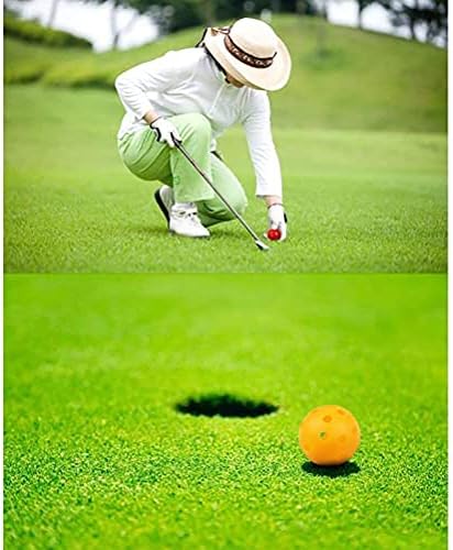 100 Pack Practice Golf Balls Airflow Hollow Plastic Golf Balls Practice - Image 3