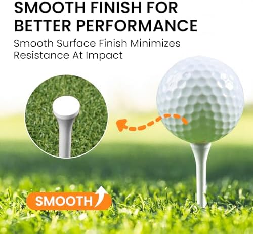 FINGER TEN Golf Tees Wood Bulk - Image 3