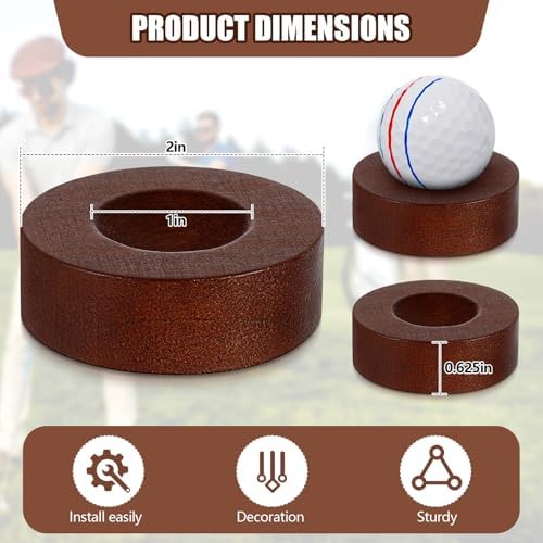 WinnerWhy Wooden Golf Ball Display Stand - Image 2