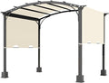85x208 in Pergola Shade Cover for L-PG080PST Pergola | Beige, Cover Only by Bringingjoytoyourhomelife