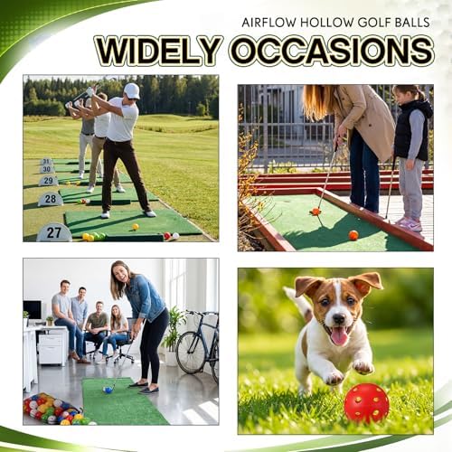300 Pcs Plastic Practice Golf Ball 42mm PU Foam Balls - Image 6