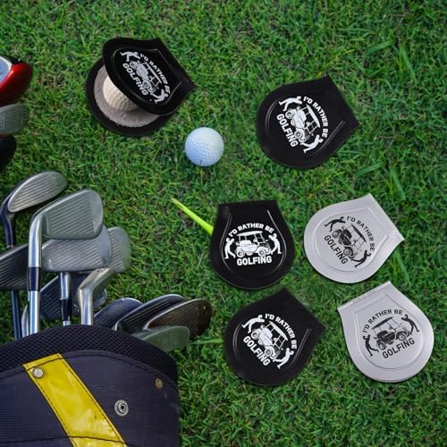 SmoothNovelty 8 Count Golf Ball Towel, Pocket Cleaner Washer, 4.1x3.7 Inch - Image 3