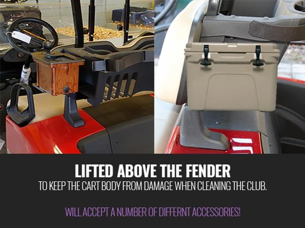 Club Clean Mounting Bracket for EZGO RXV - Image 2