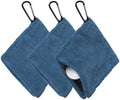 3Pcs Golf Ball Towel 5.5"x5.5" by YELARXI