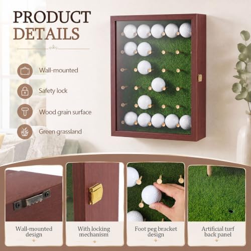 Novabright 30-Ball Golf Ball Display Case - Image 3