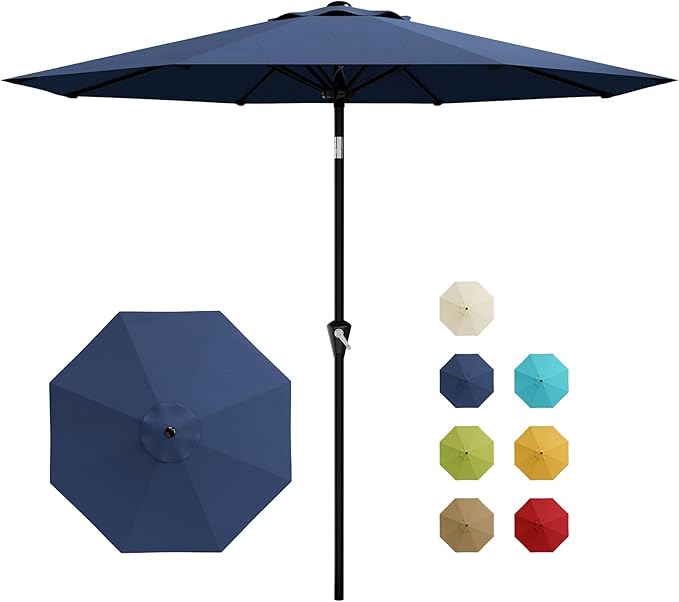 GarveeLife 9FT Umbrella Outdoor Patio, Table Umbrella by GarveeLife