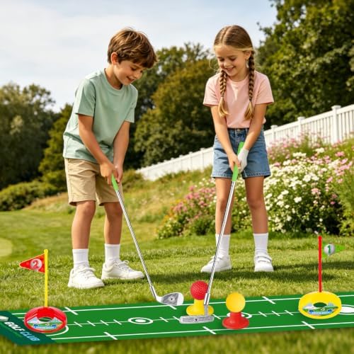 COOLFOX Toddler Golf Set -Retractable Kids Golf Clubs Set - Image 5