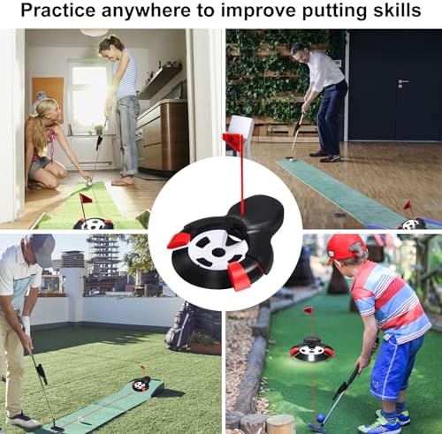 Golf Automatic Putting Ball Return Cup ，Putting Practice Automatic Putting - Image 4