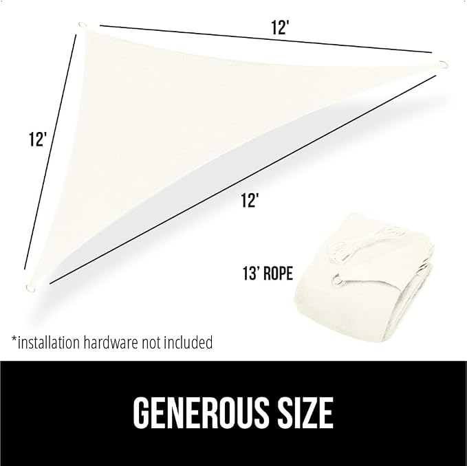 GORILLA GRIP Heavy Duty Sun Shade, UV Protection Fade Tear and Rust Resistant - Image 9