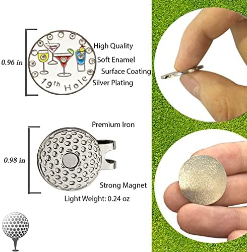 Golf Ball Markers with Hat Clips - Image 4