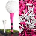 FINGER TEN Golf Tees Plastic 100 Pack by FINGERTENSport