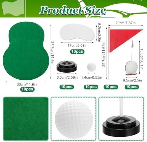 10 Set 60PCS Golf Table Centerpieces, Golf Centerpiece Table Decorations - Image 2
