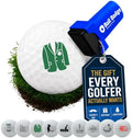 Ball Badge Golf Ball Stamp, Golf Series Self-Inking Ball Marker by AlibiGolf