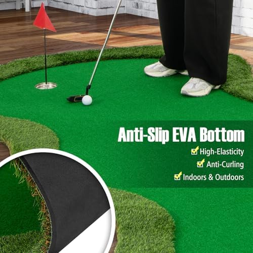 ULTIMATE 10FT Golf Putting Green, Golf Training Mat - Image 4