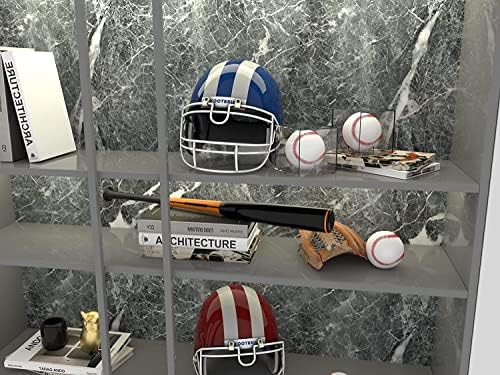 Baseball Display Case, 24 Pack Clear Acrylic Cube Holder Set - Image 4