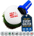 Ball Badge Golf Ball Stamp, Golf Series Self-Inking Ball Marker by AlibiGolf