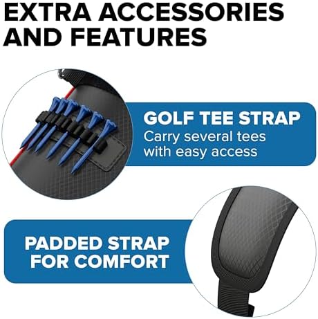 Par 3 Golf Bag, Ultra Lightweight, Small Golf Bag - Image 5