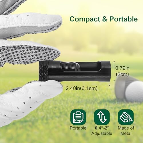 Beautist Aluminum Adjustable Golf Tee Height Setter Tool - Image 7