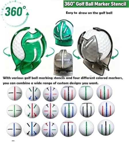 Golf Ball Line Marker Tool, Golf Ball Alignment Drawing Tool - Image 3