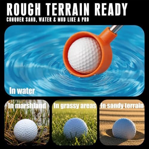 Golf Ball Retriever Telescopic for Water, Golf Ball Grabber, Golf Ball Picker - Image 6