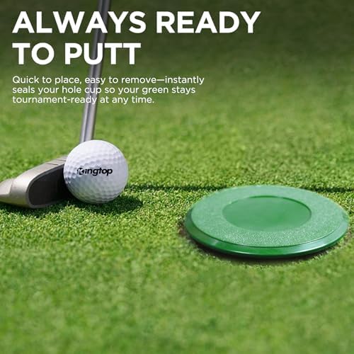 KINGTOP Golf Hole Cup Covers for Standard 4.25 in Cups - Image 5