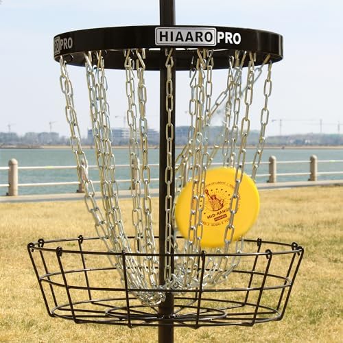 PDGA Approved HIAARO PRO Disc Golf Basket, Portable Disc Golf Target - Image 7