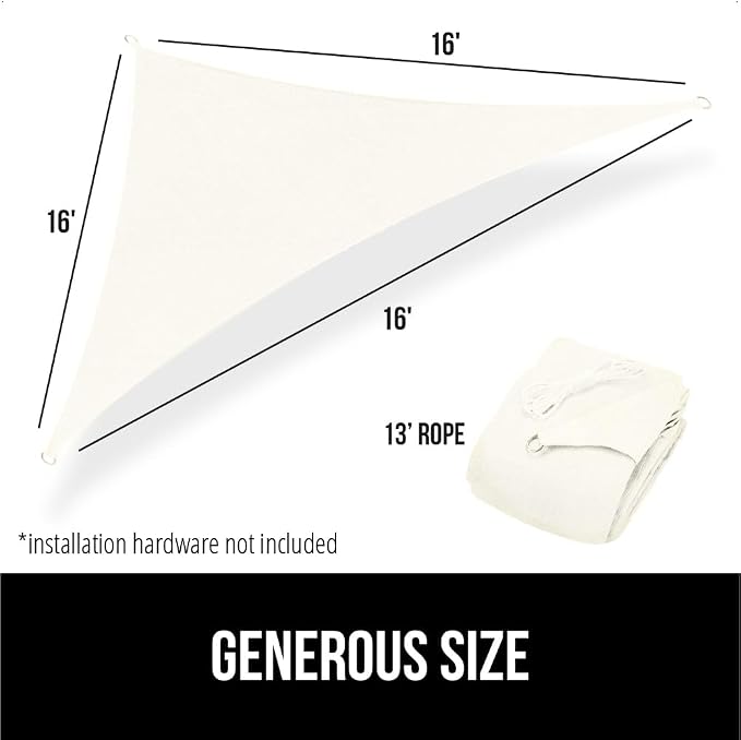 GORILLA GRIP Heavy Duty Sun Shade, UV Protection Fade Tear and Rust Resistant - Image 9