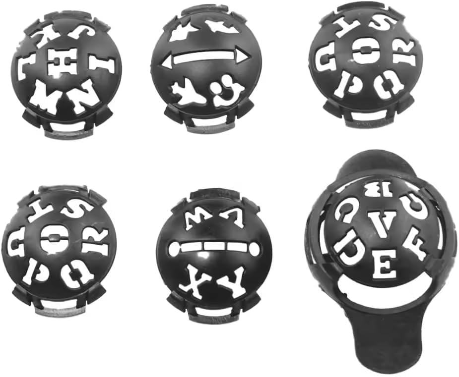 Golf Ball Marker with Bubble Level & Stencil - Image 7