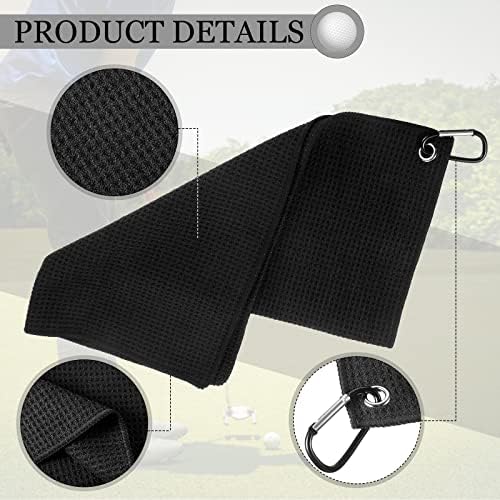 Remagr 4 Pack Golf Towel 16 x 16‘' - Image 3