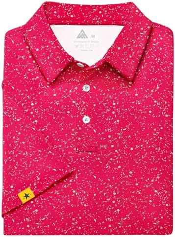 ZITY Mens Golf Polo Shirts Short Sleeve UPF 50+ Moisture Wicking Tshirt - Image 6