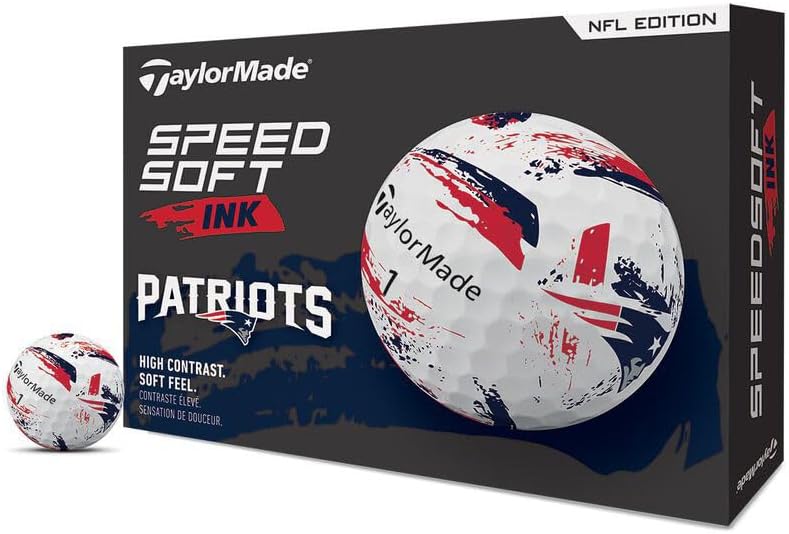 TaylorMade Golf Speed Soft Ink NFL Golf Balls by Unknown