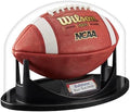 Full Size Autographed Football Display Case by Balldome