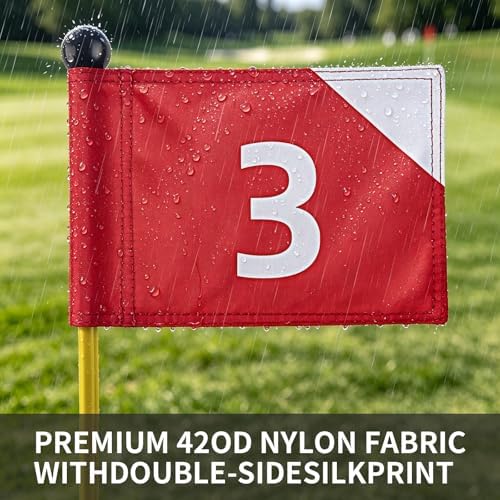 Crestgolf 4 PCS Mini Golf Flags - Image 4