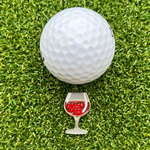 Giggle Golf Happy Hour Bling Golf Ball Marker - Image 2