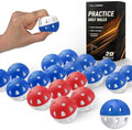 Wear-Resistant Practice Golf Balls, High Visibility by FULLCHOICE