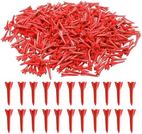 Golf Tees 5 Prong Design Plastic Short Golf Tees 1 1/2 Inch Bulk by Unknown