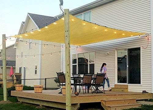 Rectangle Sun Shade Sail Canopy by COCONUT