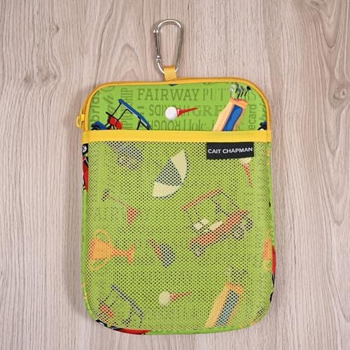 CAIT CHAPMAN HOME COLLECTION Golf Pouch Bag - Image 2