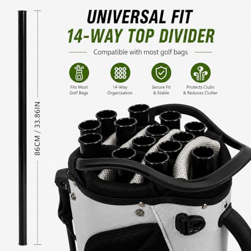 HOW TRUE Golf Bag Tubes 14 Pack - Image 2
