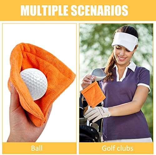 Flutesan 3 Pcs Golf Ball Towel Pocket Towel - Image 4