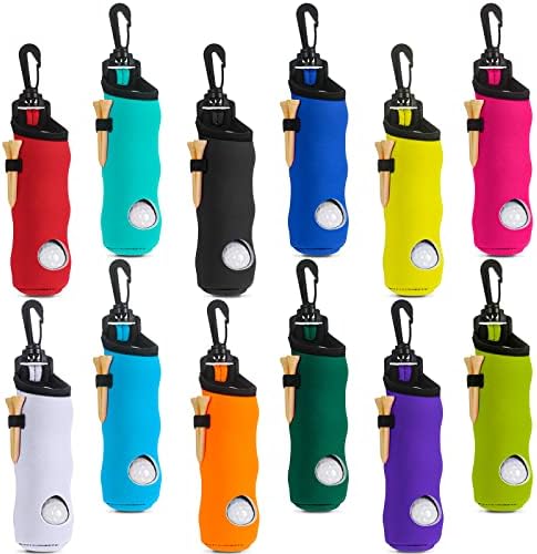 WILLBOND 12 Pcs Golf Ball Pouch, Tee Holder by Willbond+Technology+Limited