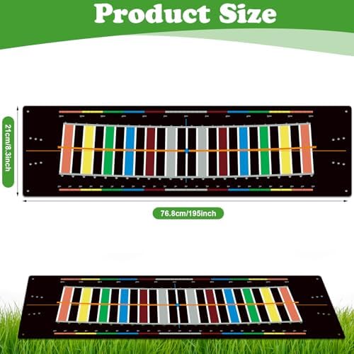 Silipull Golf Putting Mat Indoor 30x8.27 Inch Alignment Track - Image 2