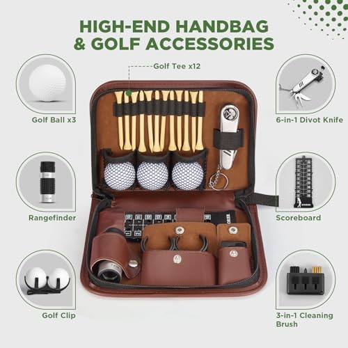 Golf Accessories for Men and Women for Golfers, Accessories Set in Hi-End PU - Image 2